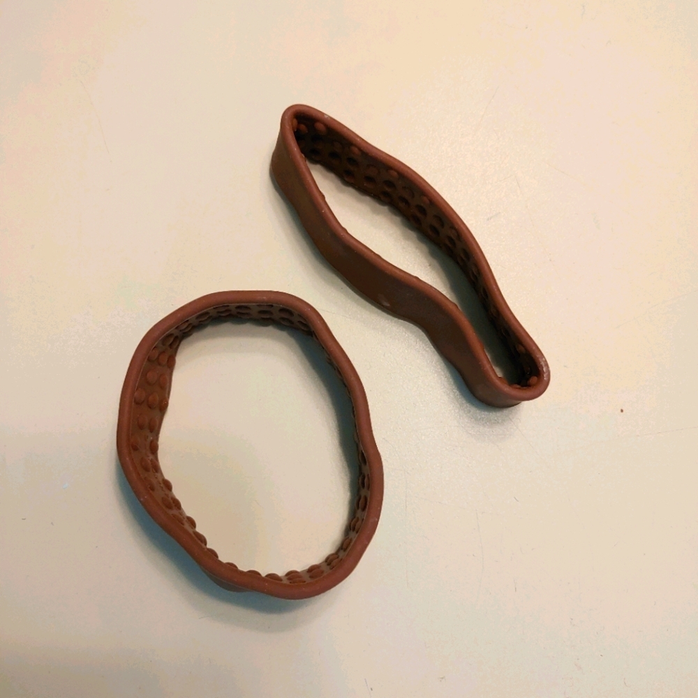 Pony O jumbo copper hair accessory